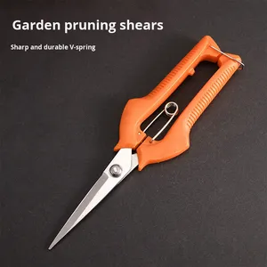 กรรไกรตัดแต่งกิ่งไม้และสวนบอนไซ C323 ทนทาน ผลิตจากสแตนเลส พร้อมสปริงรูปตัววี - Product Image 3