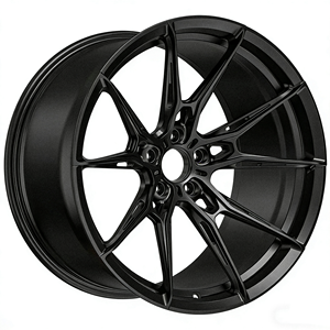 Rines Cóncavos Profundos en Negro y Plata 5x112 5x114.3 5x120, Ruedas Forjadas para BMW F30 F10 G80 E36 Audi RS3 RS6 Ferrari - Product Image 4