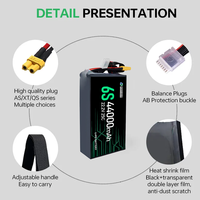 QiQi 6s Drones agricoles Batterie Lipo 44000mah 31000mah Taux de décharge élevé Batterie lithium-ion