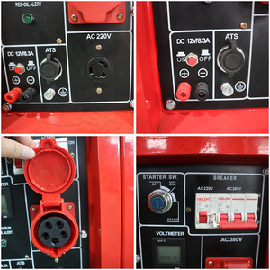 10 KVA làm mát bằng không khí im lặng Máy Phát Điện Xăng 10KW 9KW 8KW 7kW 6KW 5KW động cơ xăng xách tay máy phát điện cho nhà - Product Image 6