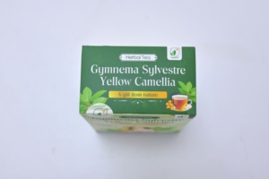 Cold-Dried Gymnema and Yellow Camellia Herbal <b>Tea</b> Bags Vietnamese Origin Organic for Wellness Ritual Private Label - Product Image 5