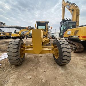 Venta superior usada Caterpillar 140H 140G 140K rueda graduadora Japón construcción máquina de movimiento de tierras para la venta - Product Image 1