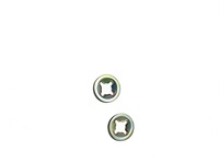 Zinc-Plated Carbon Steel Precision Stamped Push-On Retaining Washer / Star Lock Washer DIN Standard Plain Finish ISO9001