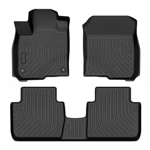 Accessoires d'intérieur, tapis de sol de voiture 3D TPE toutes saisons, doublures de cargaison, tapis de sol de coffre pour Honda HRV HR-V, tapis de voiture