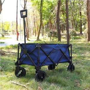 Fabriek Custom Outdoor Opvouwbare Reis Handkar Tuin Bagage Transport Trail Strand Vouwwagen Kar <span class=keywords><strong>Trolley</strong></span> Met Wielen - Product Image 2