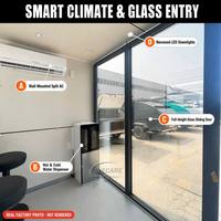 Maison modulaire préfabriquée Wecare Capsule Home, petite maison sur roues, cabane mobile isolée pour location et chambre d'hôtes