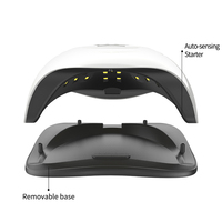 Nouvelle lampe à ongles à LED UV 168W professionnelle-Séchoir à ongles en gel plus rapide. Lampe de polymérisation à capteur automatique, idéale pour les travaux de polissage au gel de salon.