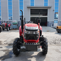Tracteur agricole compact diesel à 4 roues motrices pour le labour, avec remise fabricant