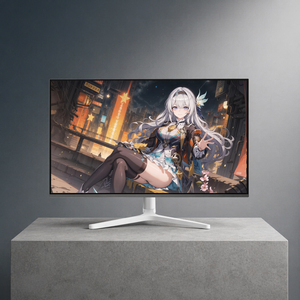 Moniteur d'ordinateur de bureau OEM IPS 5K à écran incurvé, meilleur moniteur de jeu, noir, 16:9, fréquence de rafraîchissement 70Hz - Product Image 1