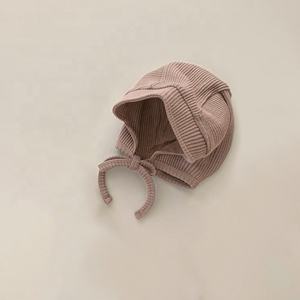 Xiximi Topi Retro Nostalgia Gaya Eropa Topi Habenular Bayi Baru Lahir Topi Bonnet Anak Perempuan Putri Musim Semi Musim Gugur - Product Image 6