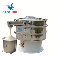 Máquina Separadora de Polvo para Aditivos Alimentarios, Tamiz Vibratorio para Harina de Trigo, con Alta Eficiencia