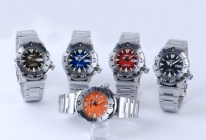 Prix d'usine, livraison gratuite par FedEx, montre de plongée automatique HEIMDALLR Monster Sapphire 20atm en acier inoxydable pour homme, en vente - Product Image 5