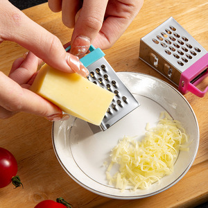 Mini <span class=keywords><strong>râpe</strong></span> à fromage en acier inoxydable, petites râpes à boîte <span class=keywords><strong>pour</strong></span> la cuisine, trancheuse à fromage, <span class=keywords><strong>gingembre</strong></span>, légumes - Product Image 2