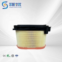 Filtre à air pour camion à conception de filtration en couches, bloquant les impuretés grossières et fines couche par couche, 3466687 346668 pour C-at