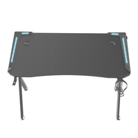 Tables de jeu réglables en hauteur Wquantum en carbone et bois, surface en mélamine, porte-gobelet, design en forme de Z, pour la maison, le bureau, utilisation portable