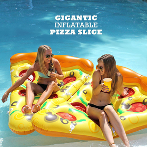 <span class=keywords><strong>Flotador</strong></span> de pizza inflable para piscina, precio al por mayor, <span class=keywords><strong>divertido</strong></span> - Product Image 4