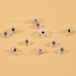 Nút Vòm Tùy Chỉnh Nút Cao Su Silicone Nút Nhấn Đơn Với Thuốc Carbon Dẫn Điện Cho Bàn Phím - Product Image 5