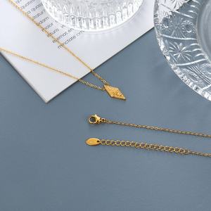 Big Popularity Unbreakable Wholesale Fine Jewelry Necklaces Stainless Steel Minimalist Fashion Pendant Necklaces for Women/<b>Men</b> - Product Image 5