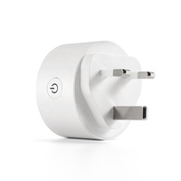Prise intelligente WiFi Tuya, type UK 13A BS1363, IP20, garantie 12 mois, moniteur d'énergie, contrôle à distance/par voix, programmation horaire