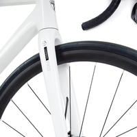 Vélo de route Twitter C6 Rs 2x12s avec freins hydrauliques complets, fourche en fibre de carbone, cadre en alliage, vélo de course 700c pour adultes