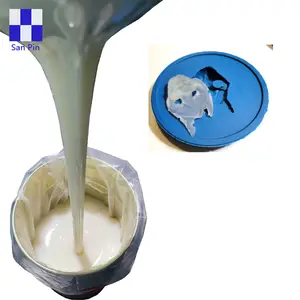 Pourable RTV2 Transparent Liquid Silicone Rubber For PU Resin Casting