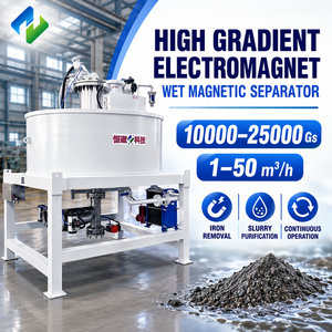 Séparateur magnétique humide à gradient élevé WHIMS pour la purification du sable de silice, du feldspath et du kaolin - Product Image 1