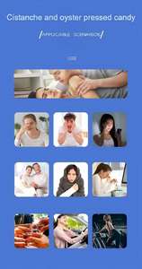 Pour les hommes seniors. Comprimés de collagène et de peptides d'huître pour la baisse d'énergie liée à l'âge, le soutien du sommeil et la santé globale (qualité alimentaire) - Product Image 5