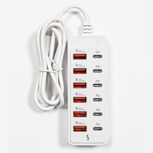 12-Port <strong>USB</strong> <strong>Charging</strong> <strong>Station</strong> for Low-Power Devices Smart Multi-Port <strong>USB</strong> Charger Hub for Smartwatches &amp; Headphones CE Certified - Product Image 3