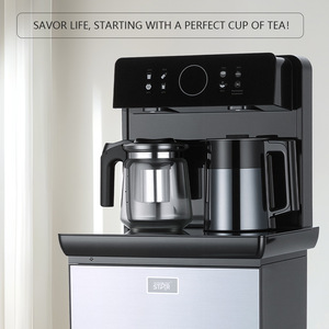 Winningstar Machine à thé transfrontalière à écran tactile, bouilloire en acier inoxydable, thermos en verre, bar à thé vertical à double fréquence Mac - Product Image 3