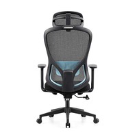 Chaises de bureau ergonomiques de luxe pour ordinateur, avec support lombaire, en maille respirante, pivotantes, pour cadres