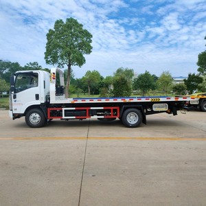 Camion de remorquage à plateau coulissant Isuzu 4x2 de 3 et 5 tonnes, prêt à être expédié, prix usine - Product Image 4