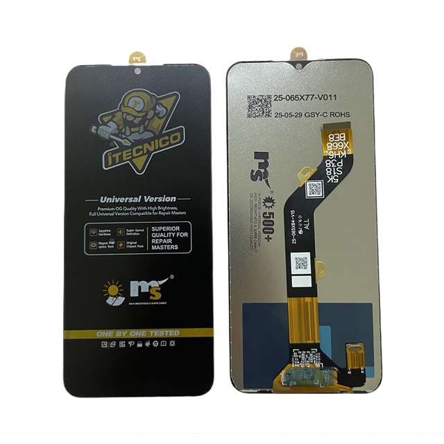 MS Crown Series OEM LCD Touch Screen Assembly for Tecno KG5K Incell with 1 Year Warranty and 100% Tested