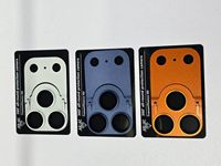 Protection d'objectif intégrale AF+AR anti-chute durable avec support métallique pliable intégré pour iPhone 18 17 Pro Max