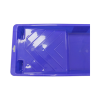 Bac à peinture rectangulaire bleu de qualité industrielle personnalisé de 4 pouces, cadre à dégagement rapide, garantie de 3 mois pour le bricolage, support OEM ODM