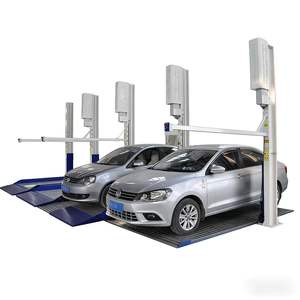 Elevador Hidráulico Inteligente de Acero para Estacionamiento Automático de 2 Postes, Operación con Botón + <span class=keywords><strong>Tarjeta</strong></span> IC, Capacidad de Carga de 2300 kg, Certificado CE, 5 Años de Garantía - Product Image 6