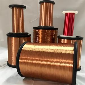 <span class=keywords><strong>Fil</strong></span> PESVW nu, solide, soluble dans l'alcool, soudable, auto-adhésif, personnalisé, de grade 180 H, en cuivre émaillé, haute performance - Product Image 1