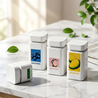 Bocaux en verre hermétiques tendance et de grande taille, de qualité alimentaire, anti-odeur, pour bonbons gélifiés, capsules, poudre, huile, fleurs séchées