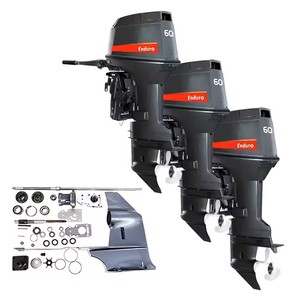 Moteur de bateau T60, moteur refroidi par eau pour bateau de mer, moteur marin 60 2 temps - Product Image 1