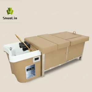 Peluquería profesional Cabeza <span class=keywords><strong>de</strong></span> lavado Spa Cama <span class=keywords><strong>de</strong></span> masaje con tanque <span class=keywords><strong>de</strong></span> agua Masaje <span class=keywords><strong>de</strong></span> pies Pedicura Cama <span class=keywords><strong>de</strong></span> champú - Product Image 1