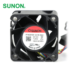 Ventilador Axial de Refrigeración SUNON PF40281B1-Q136-SAH 40x40x28mm 12VDC 7.2W con Rodamientos de Bolas, Aspas de PBT, para Gabinetes e Inversores, OEM/ODM - Product Image 1