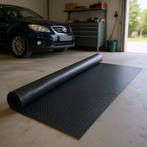 Tapete para Piso de Garaje, Revestimiento de Vinilo, Material de PVC, Instalación con Sistema de Clic, Antideslizante, Diseño Industrial, Rollo para Protección del Piso del Garaje - Product Image 2