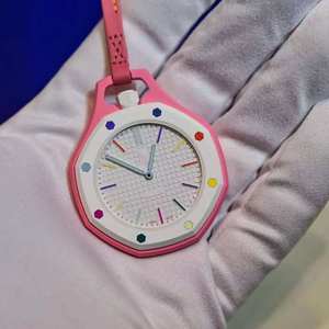 Nuevo Reloj de Cuarzo Aps con Colgante 2026, Caja de 5mm de Grosor, Pantalla Analógica, Resistente al Agua, Venta al Por Mayor con Embalaje Incluido - Product Image 2