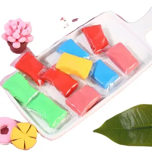 24.12.36 Farbe Licht Weicher Ton DIY Spielzeug Kinder Pädagogische Luft Trockene Polymer Plastilin Sicher Bunter Leichter Ton