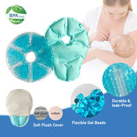 Compresses de gel chaud/froid pour les seins avec housses en coton – Essentiels pour l'allaitement et les engorgements