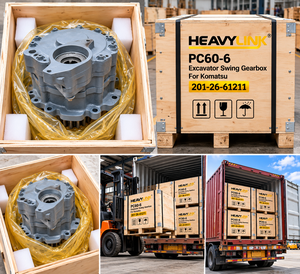 Caja de Cambios de Giro para Excavadora PC60-6, Unidad de Dirección para Komatsu 201-26-61211, Pieza de Maquinaria de Construcción - Product Image 3