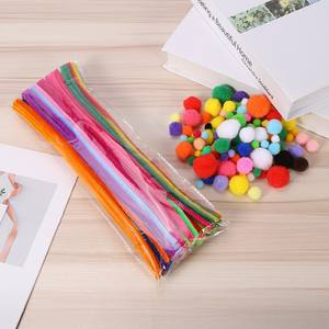 Craft Thicken Pipe Cleaners Profissão Chenille Hastes Pipecleaners Embrulho Presente e Decorações Do Partido Pipe Cleaners Artesanato - Product Image 2