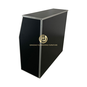 Mostrador <span class=keywords><strong>para</strong></span> <span class=keywords><strong>Eventos</strong></span> <span class=keywords><strong>de</strong></span> Negocios <span class=keywords><strong>de</strong></span> <span class=keywords><strong>Alquiler</strong></span>, Construcción Robusta, Paneles Laminados Resistentes a los Arañazos, Mesa <span class=keywords><strong>de</strong></span> Bar Plegable y Portátil - Product Image 5