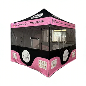 Carpas Plegables de Doble Toldo Resistentes para Eventos, Personalizadas para Ferias Comerciales, de Poliéster Oxford y PVC para Exteriores, Gazebo de Primera Calidad - Product Image 1