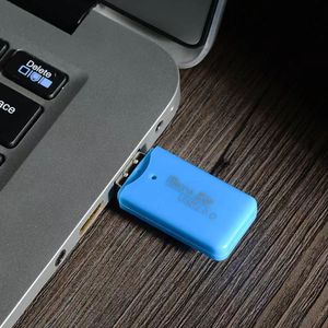 Micro <b>SD</b> USB 2.0 <b>Card</b> Reader For Laptop Multi In 1 <b>Memory</b> <b>Card</b> Reader Plastic External Type - Product Image 1