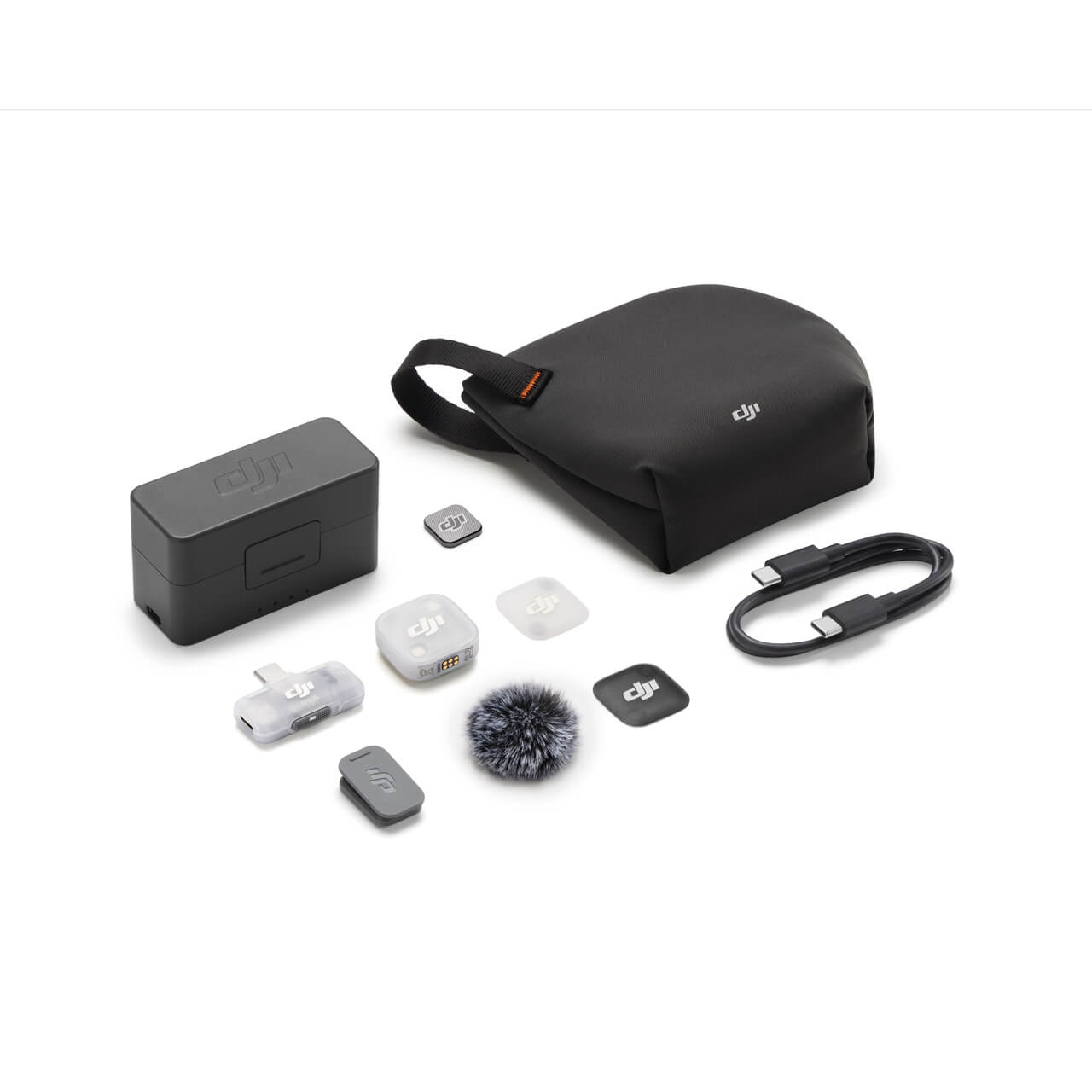 Mic Mini 2 blanco (1 TX+1 RX móvil+ estuche de carga)